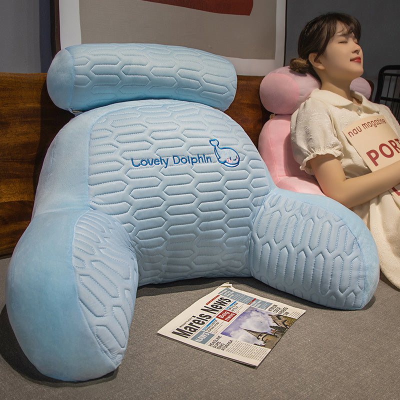 Cushion Waist Support Large Backrest Soft Bag Lumbar Support Pillow