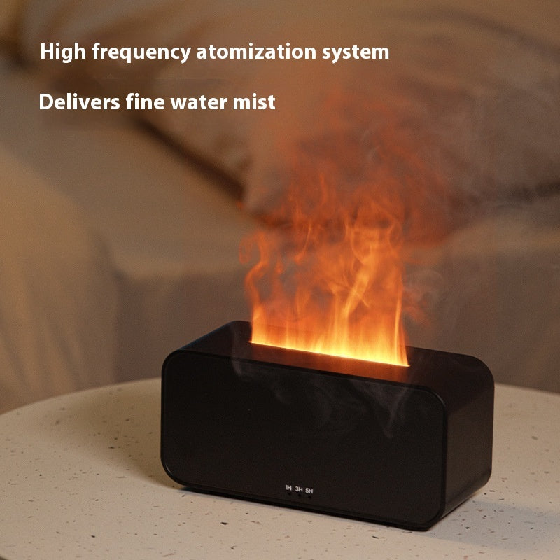 Timing Simulation Aroma Diffuser Usb Household Flame Humidifier Aromatherapy Machine Spray Air