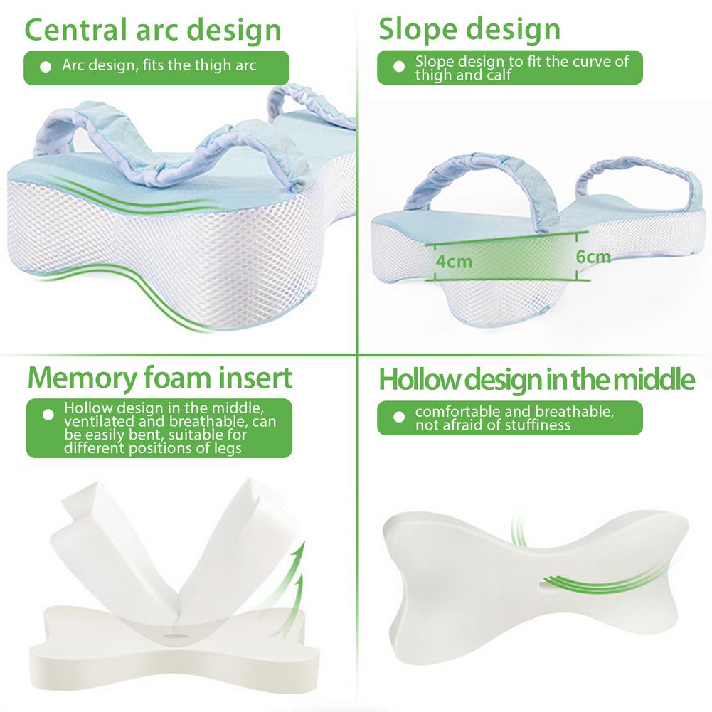 Memory Form Cotton Side Sleeping Knee Pillow