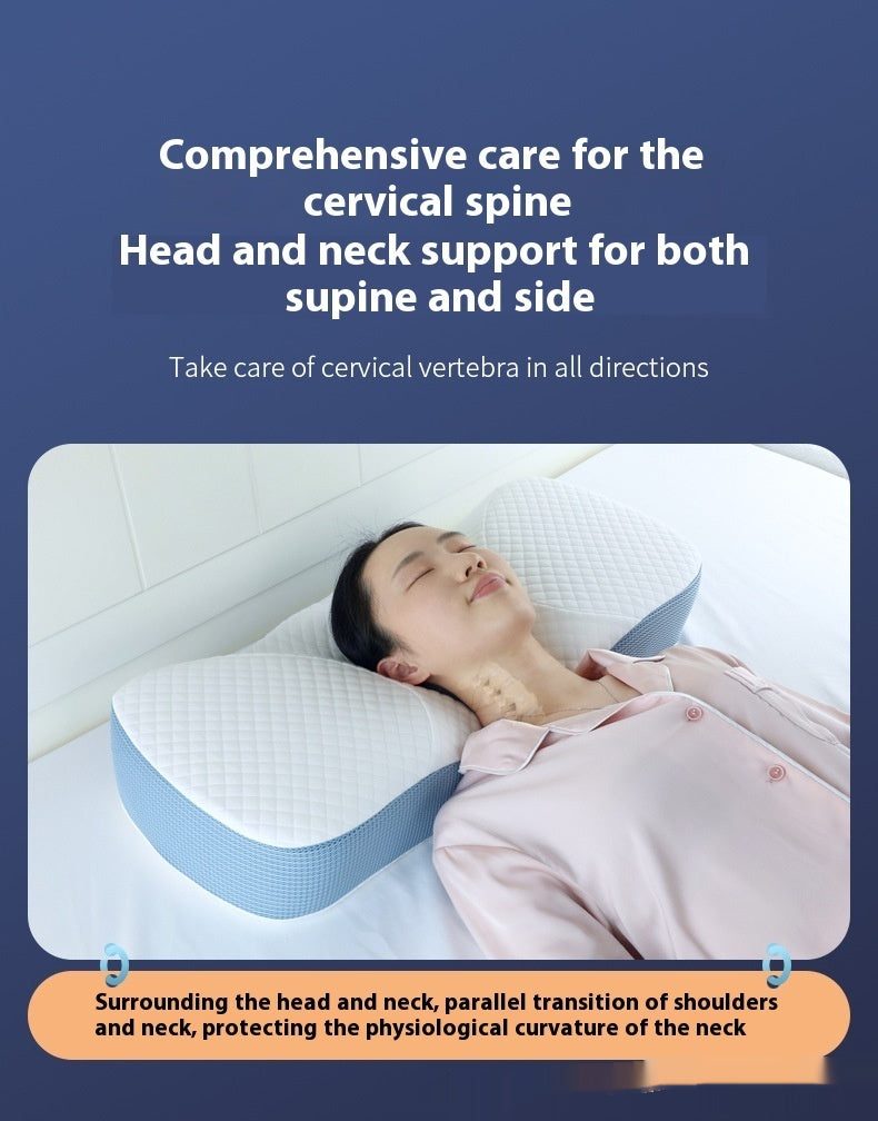 Memory Foam Neck Shaped Non-collapse Pillow Core