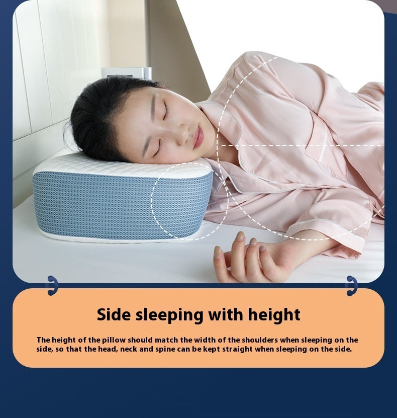 Memory Foam Neck Shaped Non-collapse Pillow Core