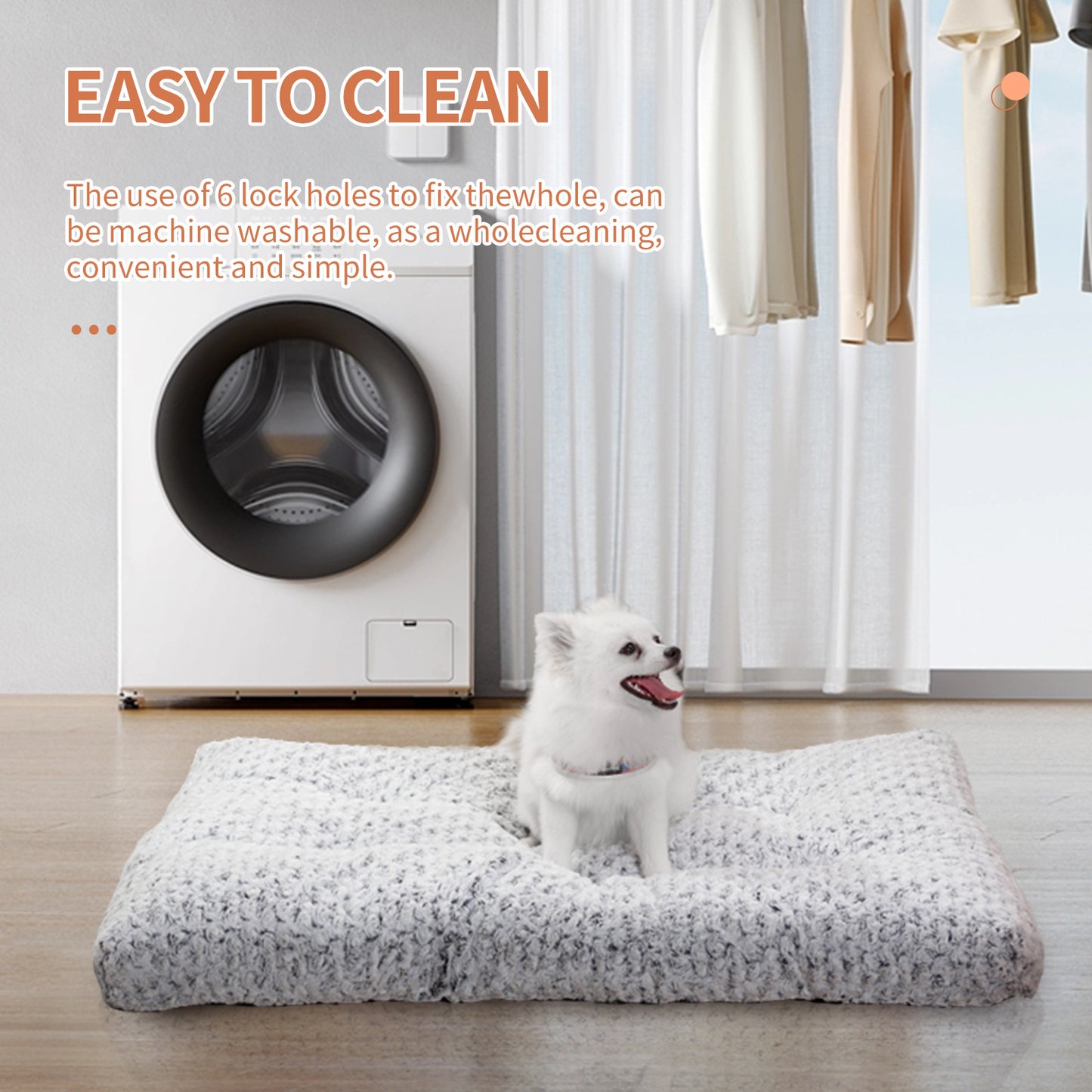 Dog Beds Thickened Rose Velvet Pet Kennel Bed Mat More Cotton Soft Fluffy Washable