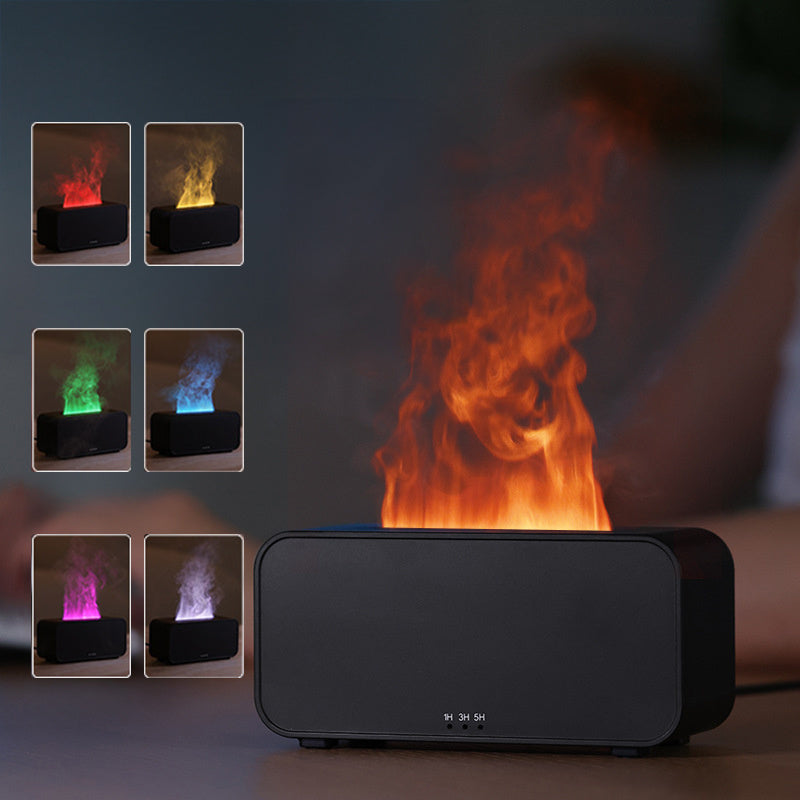 Timing Simulation Aroma Diffuser Usb Household Flame Humidifier Aromatherapy Machine Spray Air