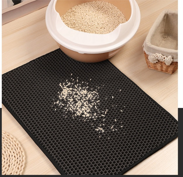 Pet Cat Litter Mat Pet Supplies Double EVA