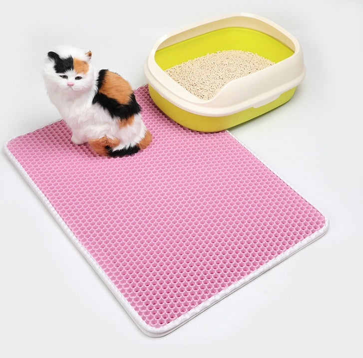 Pet Cat Litter Mat Pet Supplies Double EVA