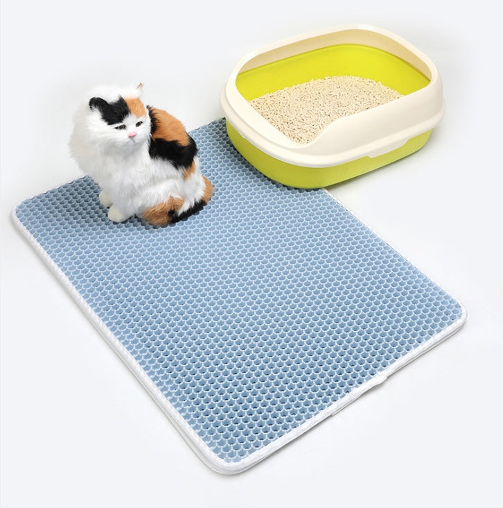 Pet Cat Litter Mat Pet Supplies Double EVA