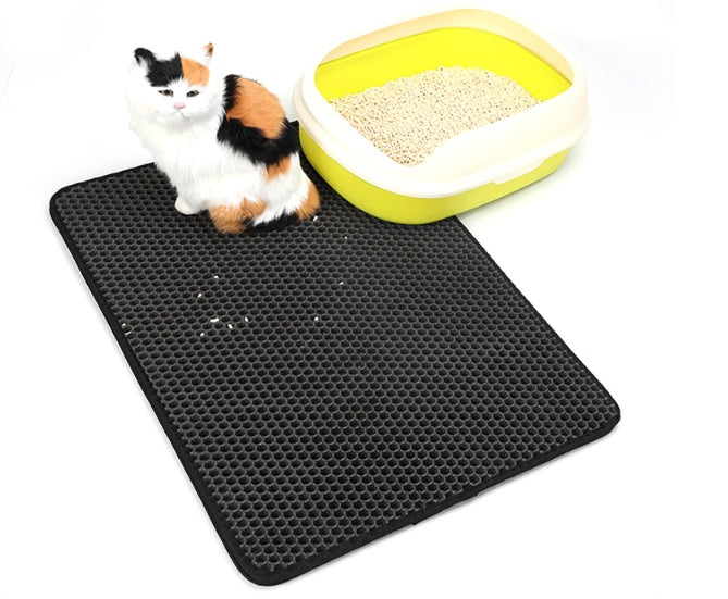 Pet Cat Litter Mat Pet Supplies Double EVA