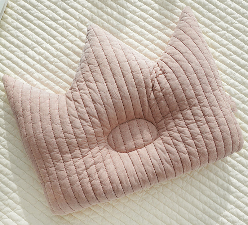 Infant Cotton Breathable Shaping Pillow Anti-deviation Head Baby Correction Shaping Pillow