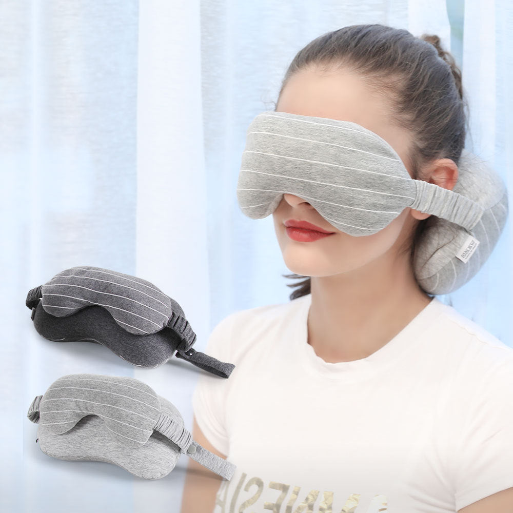 Two-in-one Multi-function Travel Eye Mask Pillow