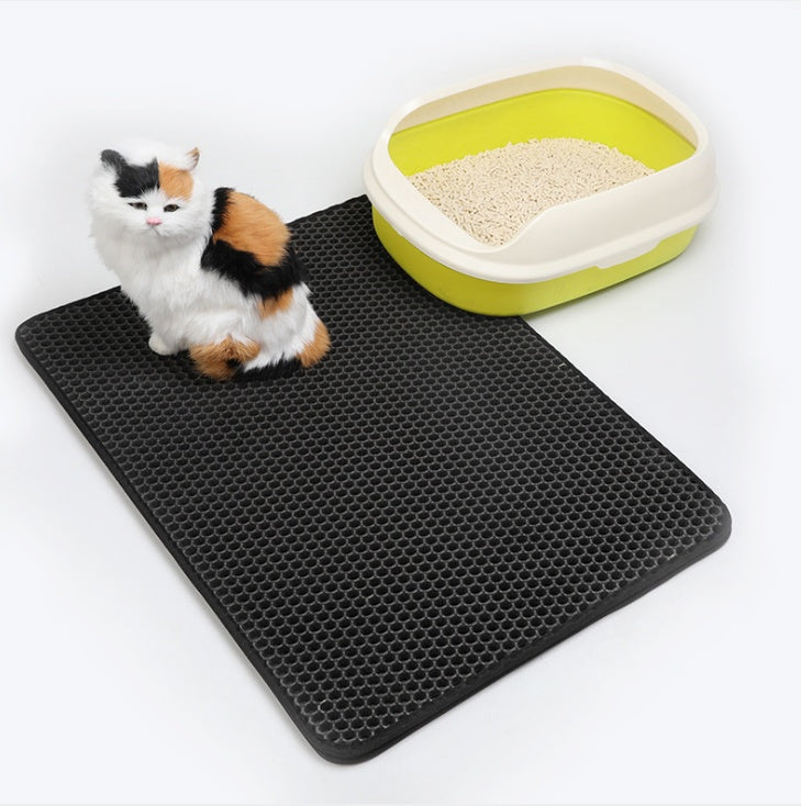 Pet Cat Litter Mat Pet Supplies Double EVA