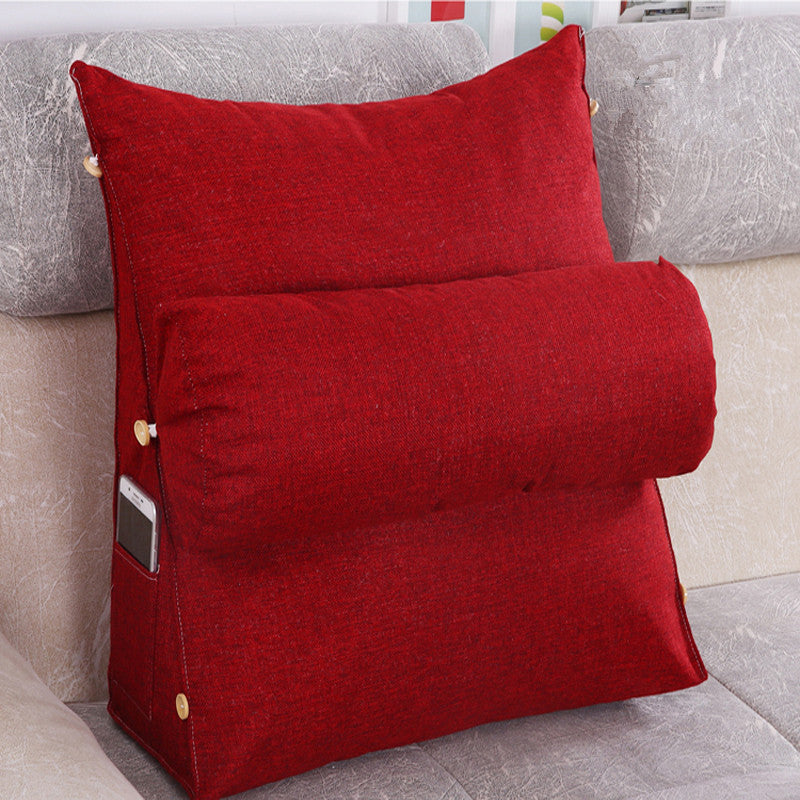 Multifunctional tatami pillow with round pillow