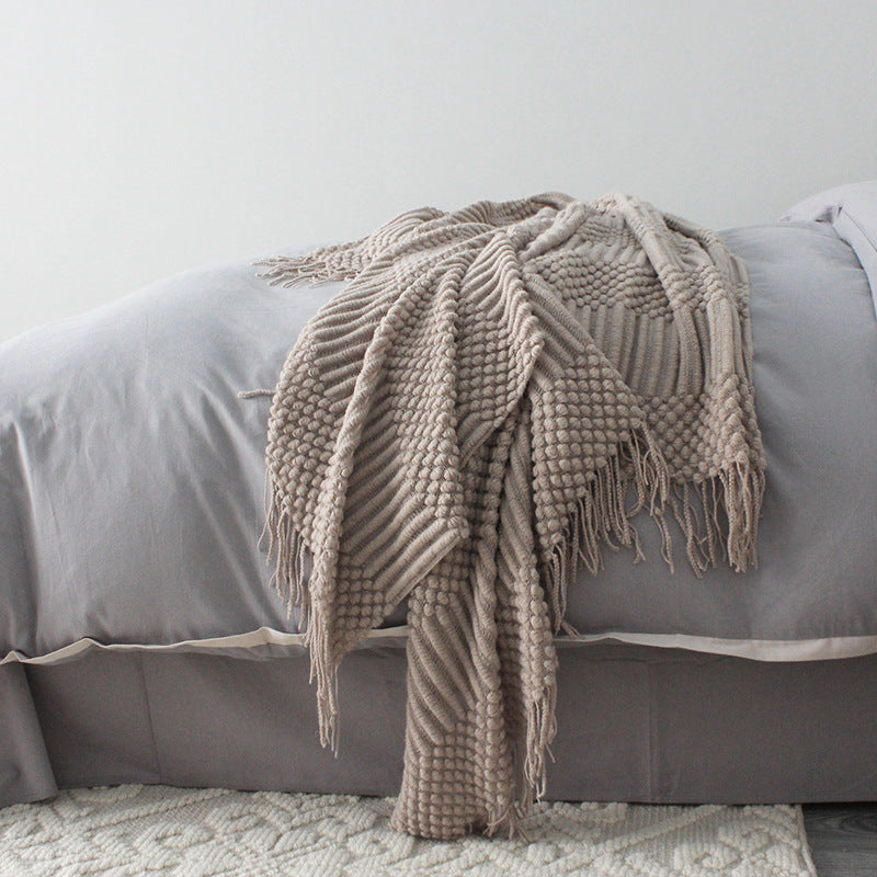 Stylish Comfort Waffle Nap Blanket