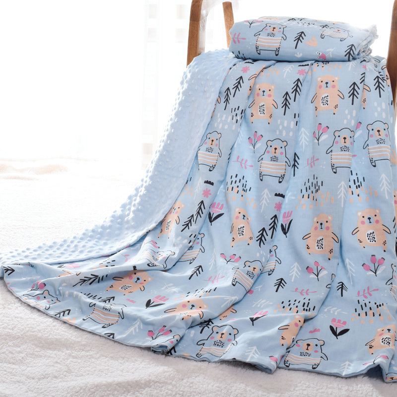 Baby Bubble Cartoon Blanket