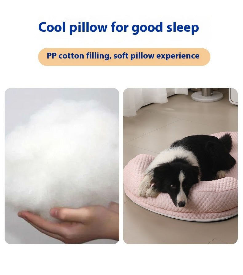 Pet Cooling Mat Kennel Summer Ice Peas Breathable Cool Pet Mat