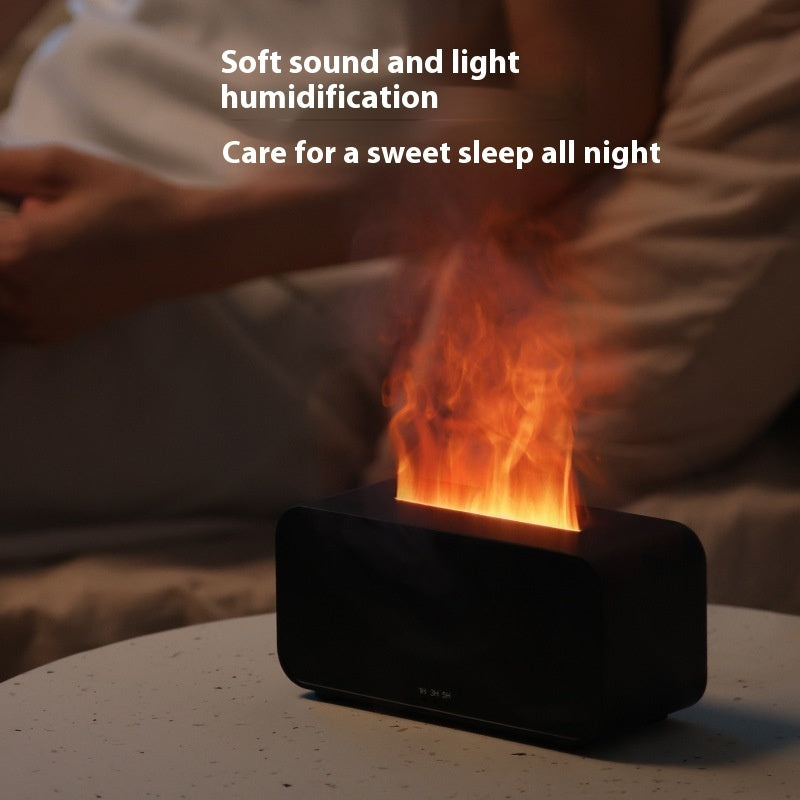 Timing Simulation Aroma Diffuser Usb Household Flame Humidifier  Aromatherapy Machine Spray Air