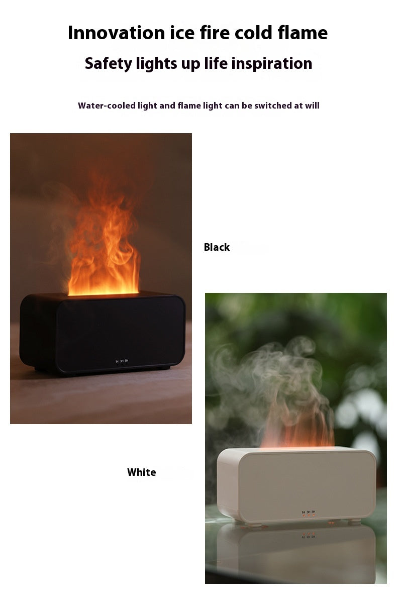 Timing Simulation Aroma Diffuser Usb Household Flame Humidifier  Aromatherapy Machine Spray Air