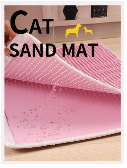 Pet Cat Litter Mat Pet Supplies Double EVA